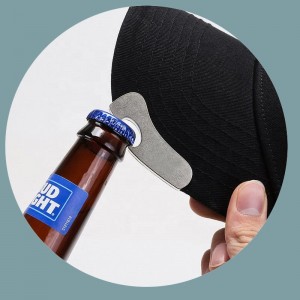 Wholesale Custom Your Own Logo Hat Baseball Cap With Beer Bottle Opener