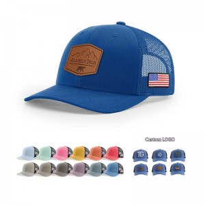 High Profile 6 Panel Trucker Hats Gorra Men Sports