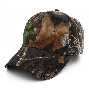 Real Tree Camouflage Cap Combat Cap Tactical Baseball Cap Simulation Color Printed Sun Hat