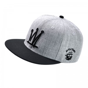 Acrylic Wool Snapback Cap Embroidery Your Logo Hats